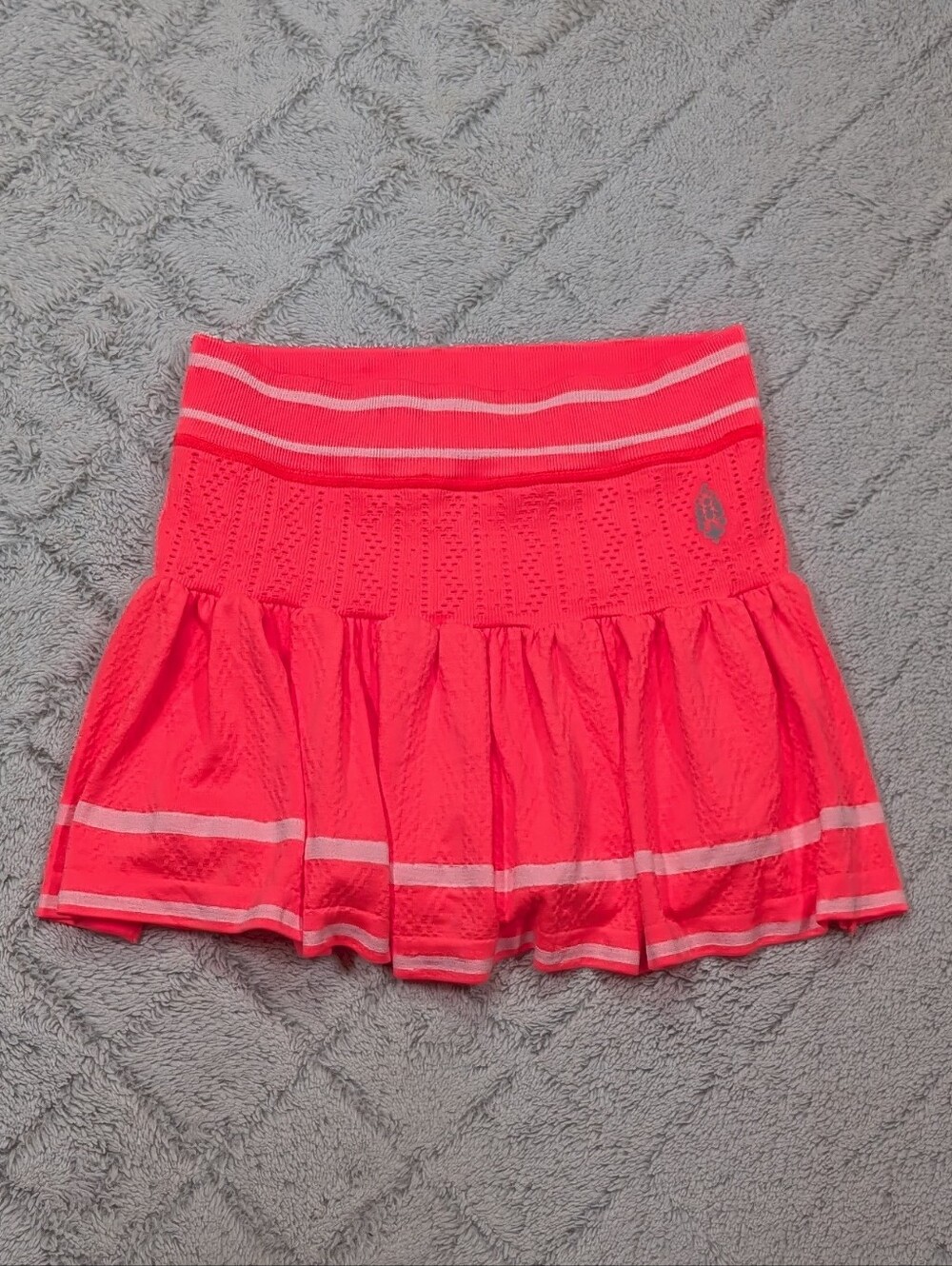 Free People Skirt Womens M/L Pink Grapefruit FP Movement Advantage Tennis